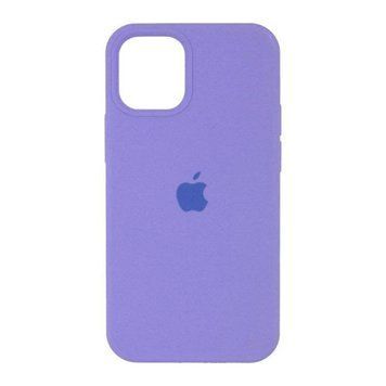 Silicone case Full iPhone 12/12 Pro light purple 28069 фото