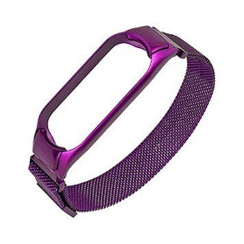Ремінець Xiaomi Mi Band 5/6 Steel magnet violet 05462 фото