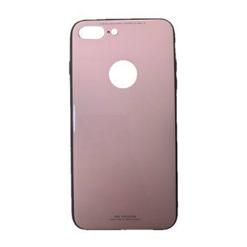 Силікон iPhone 7 Plus/8 Plus glass wk Design pink 10381 фото