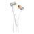 Навушники JBL T210 + мік silver UA 18038 фото