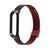 Ремінець Xiaomi Mi Band 5/6 Steel magnet black-red 31489 фото