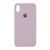 Silicone case Full iPhone Xr lavender 01968 фото