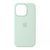 Silicone case iPhone 16 Pro Max with MagSafe aquamarine 41491 фото
