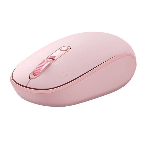 Мишка Bluetooth Baseus F01B Tri-Mode pink 29347 фото