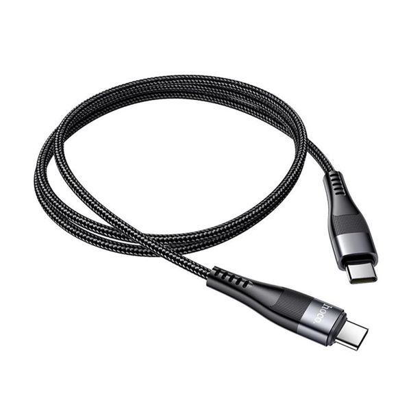 Cable Hoco Type-C to Type-C U99 магніт 1m 100W/5A black 28403 фото