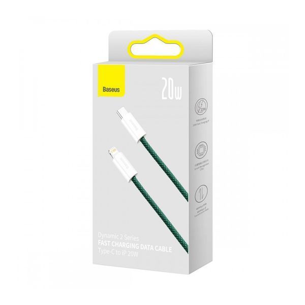 Кабель Baseus Dynamic 2 Series Fast Charging Lightning (2m) green 11222 фото