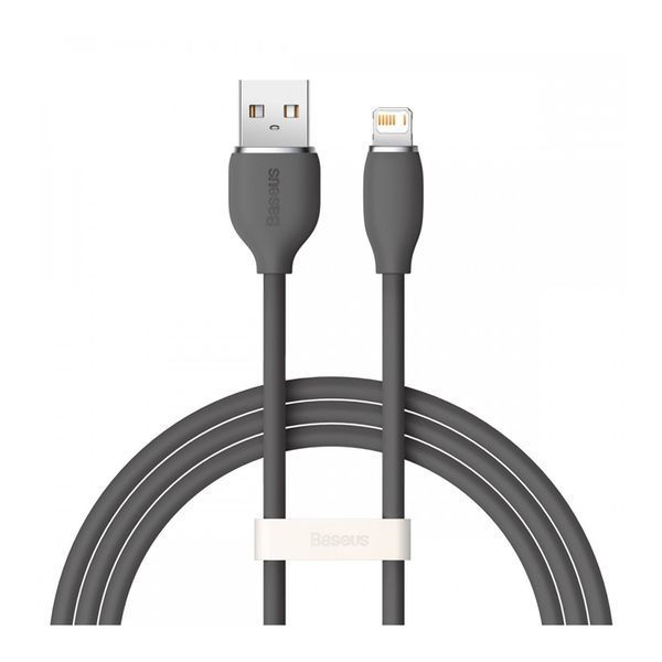 USB Cable Baseus Jelly Liquid Silica Gel Lightning 2.4A (1.2m) black 18411 фото