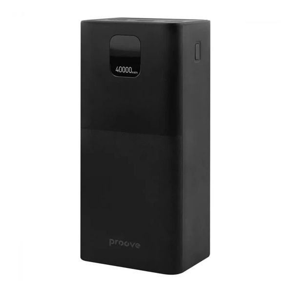 Power bank 40 000 mAh Proove 22.5W Giant Lite Black 44270 фото