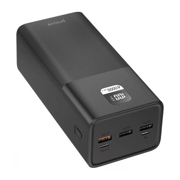 Power bank 40 000 mAh Proove 22.5W Giant Lite Black 44270 фото