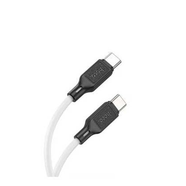 USB Cable Hoco Type-C X90 3A 1m white 33610 фото