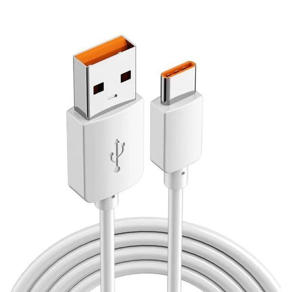 USB Cable Xiaomi 6А Type -A -Type-C 1m white UA 42249 фото