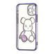 Силікон iPhone 13 Pro Cute Shining Bear Case purple 34661 фото 2