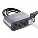 АЗП 3в1 120W 3.1A (2USB EARLDOM ET-CS2 LED машинний трійник 00755 фото 3