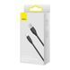 USB Cable Baseus Jelly Liquid Silica Gel Lightning 2.4A (1.2m) black 18411 фото 1