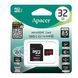 MicroSD 32GB Apacer UHS-1 V10 100R Class 10 + SD adapter UA 36349 фото 1