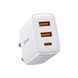 МЗП Baseus GaN2 Pro Quick Charger 100W (2Type-C + 2USB) white 26843 фото 2