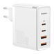 МЗП Baseus GaN2 Pro Quick Charger 100W (2Type-C + 2USB) white 26843 фото 1