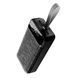 Power bank 40000 mAh KingPower PD-40 18W QC3.0 + ліхтарик Display black 30062 фото 2