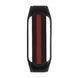 Ремінець Xiaomi Mi Band 5/6 Steel magnet black-red 31489 фото 2