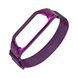 Ремінець Xiaomi Mi Band 5/6 Steel magnet violet 05462 фото 1