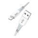 USB Cable Hoco Lightning X70 2.4A 1m white 33606 фото 2