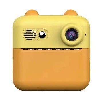 Дитячий фотоапарат A22 з функцією друку yellow 37919 фото
