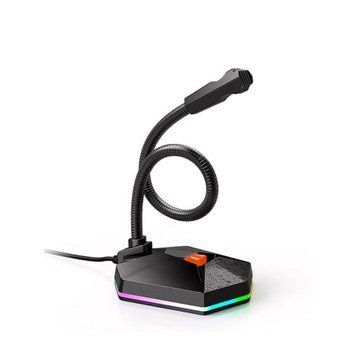 Мікрофон ігровий Meetion MC13 RGB black 42849 фото