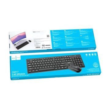Клавіатура Bluetooth Hoco GM17 + мишка ігрова black 44364 фото