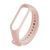 Ремінець Xiaomi Mi Band 3/4 pink sand 37130 фото