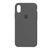 Silicone case Full iPhone Xr dark grey 42250 фото