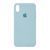 Silicone case Full iPhone Xr turquoise 01970 фото
