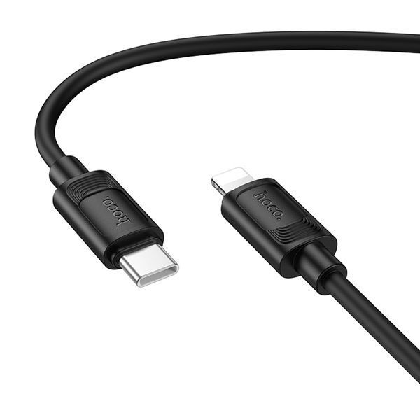 Cable Hoco Type-C to Lightning X122 PD 27W 1m black 44111 фото