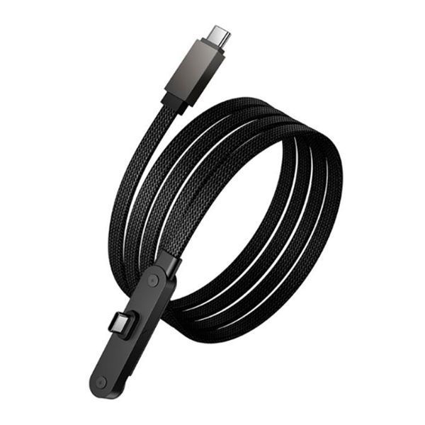 Cable Hoco Type-C to Type-C U150 60w 1m black 46805 фото