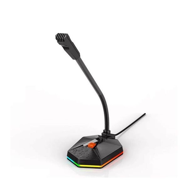 Мікрофон ігровий Meetion MC13 RGB black 42849 фото