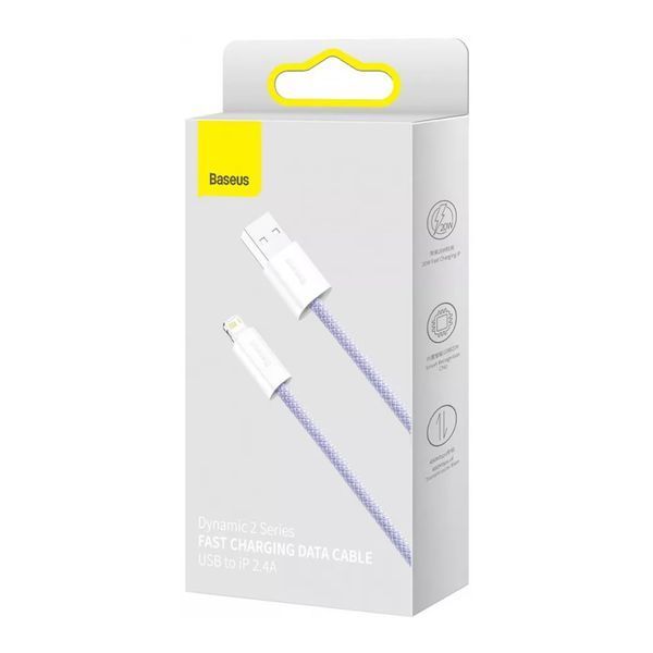 Кабель Baseus Dynamic 2 Series Fast Charging Lightning (2m) purple 11223 фото