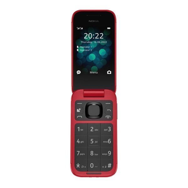 Телефон Nokia 2660 Flip DS Red UA 29043 фото