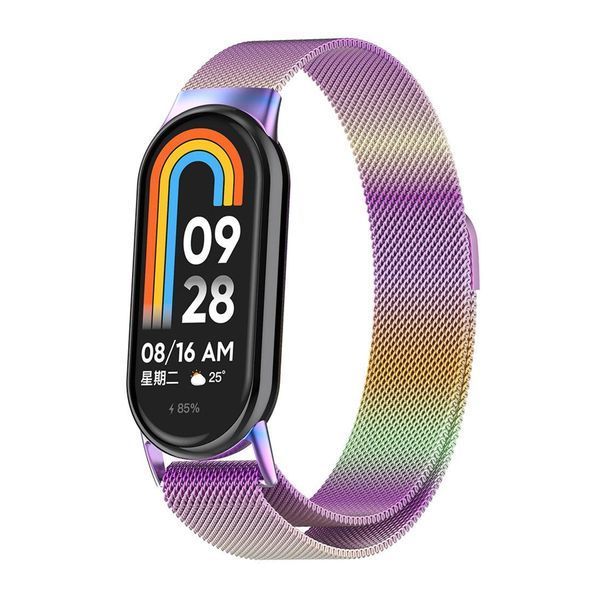 Ремінець Xiaomi Mi Band 8/9 Milanese Loop magnet colorfull 40806 фото