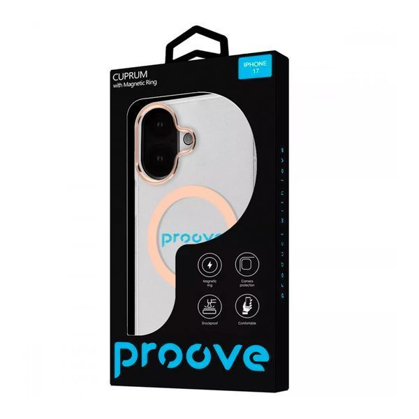 Силікон iPhone 17 with MagSafe Proove Cuprum mint 45044 фото