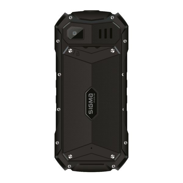 Телефон Sigma X-treme PV68 Black UA 40403 фото