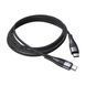 Cable Hoco Type-C to Type-C U99 магніт 2m 100W/5A black 28404 фото 2