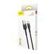 USB Cable Baseus Cafule Micro USB 2.4A (0.5m) gray/black 05059 фото 1