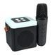 Колонка Bluetooth A9 2 мікрофона дитяче караоке black 43182 фото 1