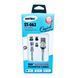 USB Cable Sertec ST-063 3in1 2.4A 1m магніт silver 32647 фото 2
