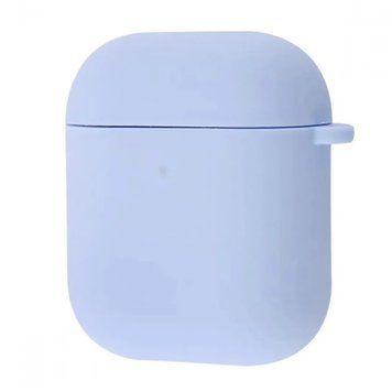 Чохол Silicone Case на AirPods 1/2 lilac cream 27742 фото