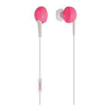 Навушники KOSS KEB6ip + мік pink 38591 фото