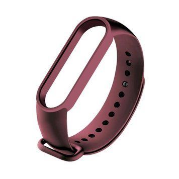 Ремінець Xiaomi Mi Band 5/6 marsala 22745 фото