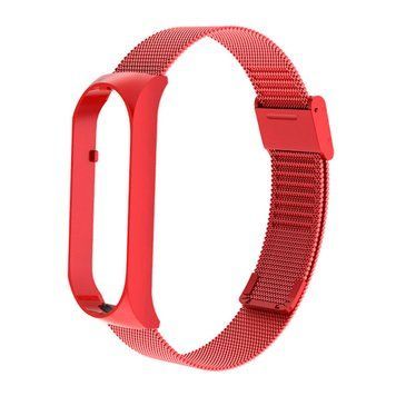 Ремінець Xiaomi Mi Band 8/9 Milanese Loop magnet red 46600 фото