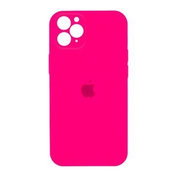 Silicone case Full camera iPhone 17 pink neon 46793 фото