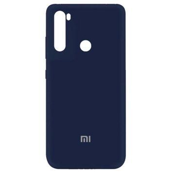 Silicone cover Full Xiaomi Redmi Note 12 4G dark blue 31355 фото