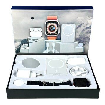 Смарт-годинник H17 Ultra 2 Megabox 5 in 1 black 41244 фото